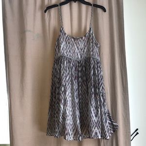Free People sundress with cute multi-color pattern